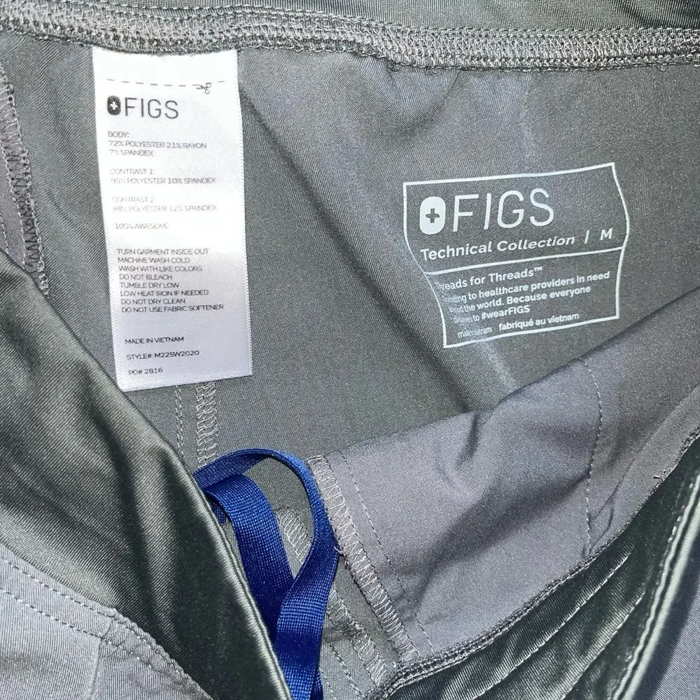 Figs Axim Cargo Scrub Pants size M